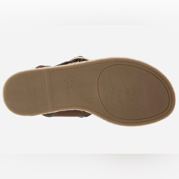 CROWN VINTAGE - Sanshell Espadrille Sandals - Picture 5 of 8